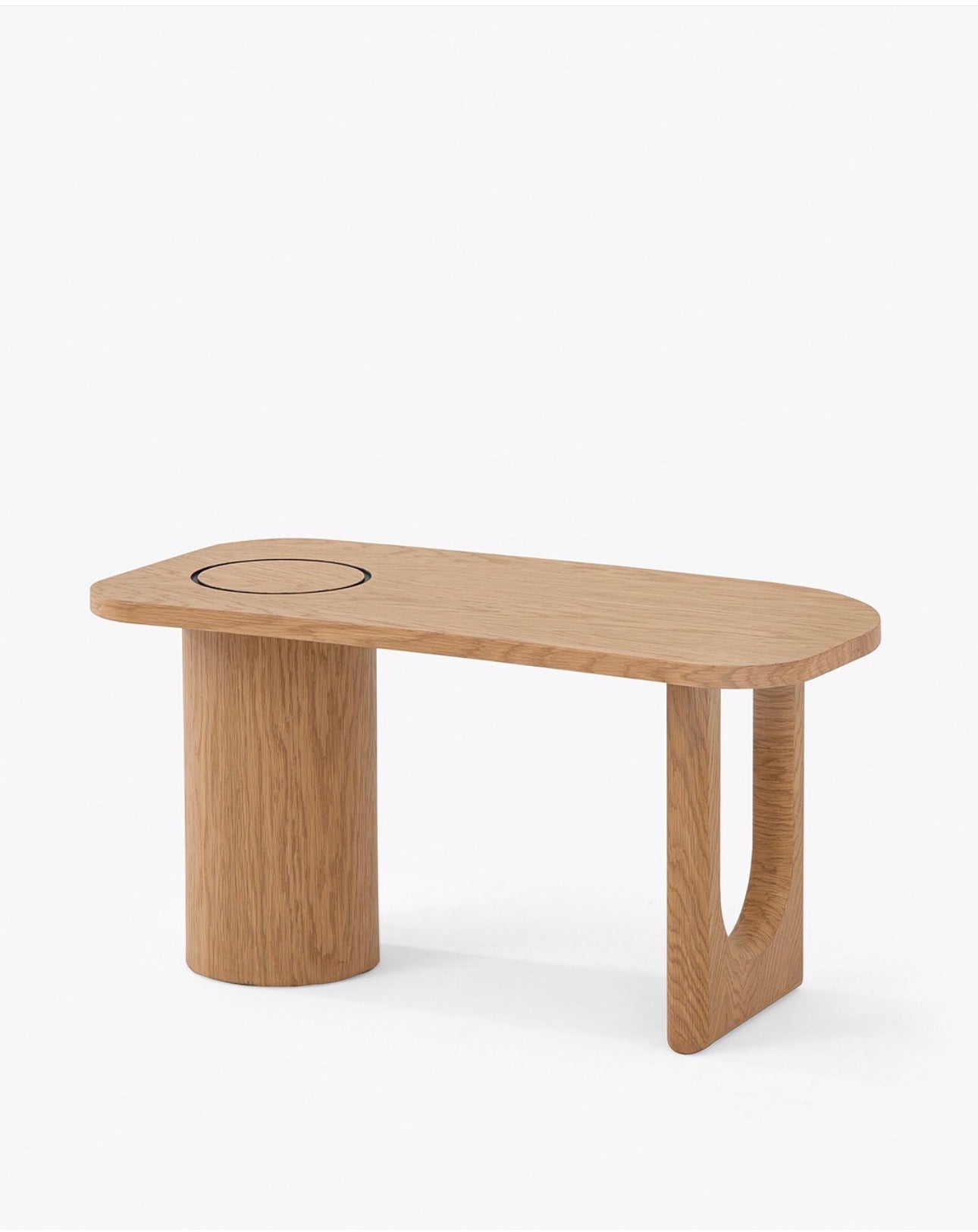 Aureum luxury furniture collection featuring modern neutral living room seating, sculptural dining set, and illuminated contemporary bedroom design.