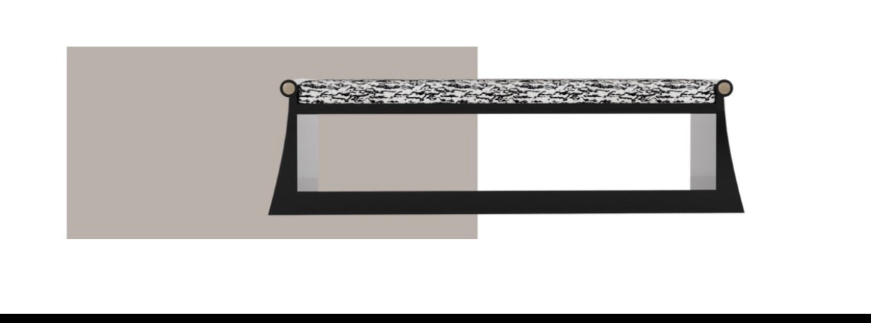 Apex luxury furniture collection with dark wood finishes, neutral seating, modern dining table, and high-end bedroom design.